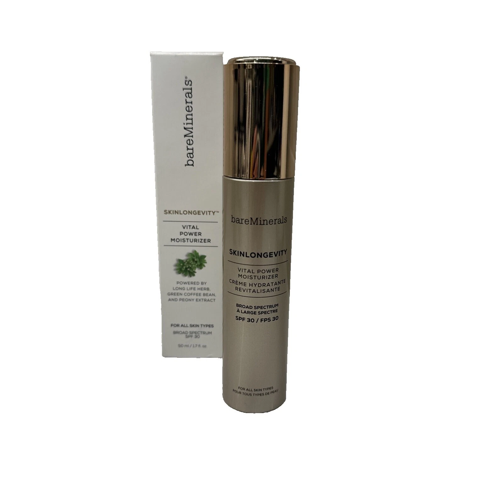 Cremas hidratantes bareMinerals suero cuidado de la piel