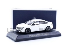 Norev 1/43 Peugeot 508 GT Hybrid 2023 Oknight White