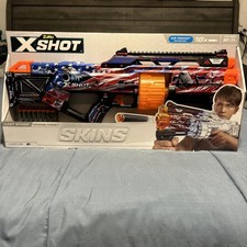 X-Shot SKINS Last Stand Dart Blaster - Defense Force by ZURU