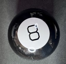 Classic Mattel Magic 8 Ball Toy Vintage Game Fortune Teller Kids Lucky Answers