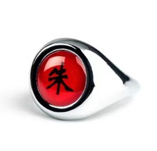 Itachi Uchiha Akatsuki Member's Ring Adjustable Size Red New