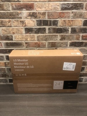 LG 24MS500-B 24'' IPS 1920x1080 100Hz 5ms HDMI Borderless Design Monitor