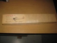 R/N models LONGSTER III 36in Free Flight Balsa Model Airplane Vintage Kit *XLNT*