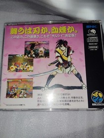 SAMURAI SHODOWN 3 Neo Geo CD Zankuro Musouken NGCD-087 1995 w/ Case Manual Used