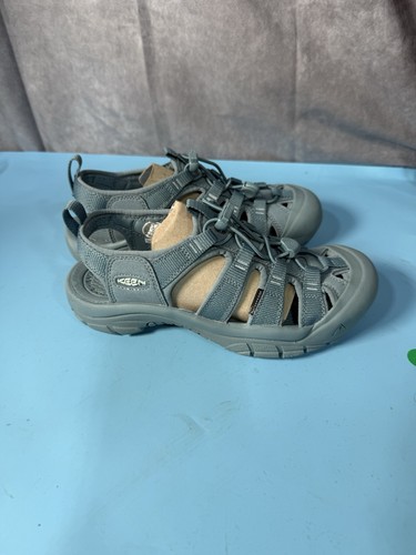 KEEN Sandalo donna Newport H2 punta chiusa acqua mono cromo/blu fumo tg 7,5 - Foto 2 di 6