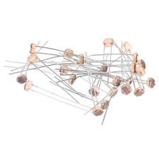 24 Pieces Photoresistor Kit 5Mm Light Dependent Resistor (LDR) Light Sensitive R