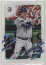 2021 Chrome NPB Nippon Professional Baseball Refractor Takumi Kuriyama #214 0g27