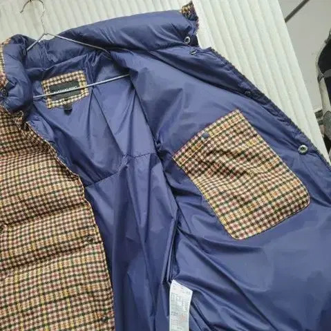 Checked Pattern Padded Jumper Men - image 3