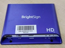 BrightSign HD224 Digital Signage Media Player HDMI 4K NO AC Adapter