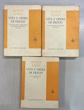 Vita e opere di Freud 3 volumi 1856 1939. Jones Jones Ernest B07FT2Y6K4