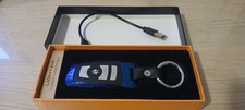 BMW Limited Edition Jet Flame Key Ring Gas  Lighter Windproof (AKKU defekt)