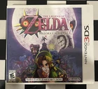 The Legend of Zelda: Majora's Mask 3D (Nintendo 3DS, 2015) NO MANUAL