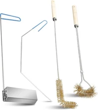 4-in-1 Fryer Cleaning Tools Applies to Commercial Kitchen, Fryer, Drain