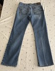 Ariat M4 Relaxed Bootcut Jeans Mens 33x34 Blue Denim Work Wear Cowboy Outdoor — photo 2