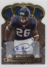 2011 Panini Crown Royale Rookie Gold Signatures /499 Brandon Harris Auto 11y7