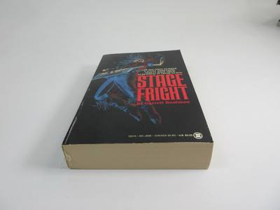 Stage Fright by Garrett Boatman SCARCE HORROR 1998 1st Printing PB