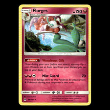 florges pokemon card value Pokemon SM Forbidden light Card: Florges - 86/131 - Rare Reverse Holo main image 1