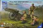 Riich models 1/35 Chinese Expeditionary Force 75mm Pack Howitzer M1A1 3 gunner