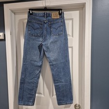 Vtg 90s Levis Jeans Womens 32x30 Fits 30x30 Orange Tab High Rise Straight