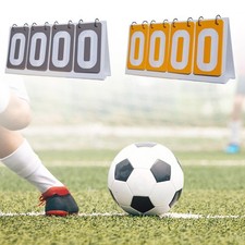 Sports Scoreboard Flip Number Score Board 4 digits Score Keeper