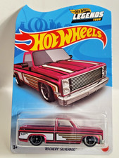 Hot Wheels 2021 Legends Tour 83 Chevy Silverado Pink