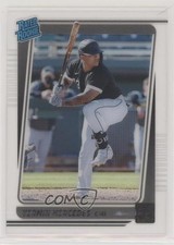2021 Panini Chronicles Clearly Donruss Rated Rookies Yermin Mercedes #12 0w7