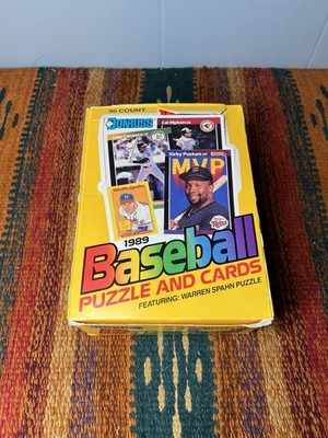 1989 Donruss Baseball Wax Box - 36 Factory Sealed Packs