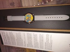 Mr Jones Watches Continue? Quartz 37mm 50m Multicolor Dial White Strap Box
