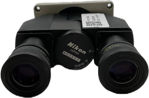 Nikon Diaphot Binocular Microscope Tube Head CFW 10X Eyepieces