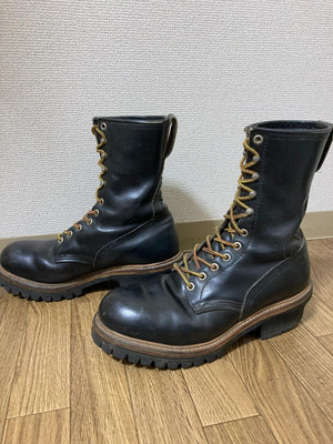 REDWING 2218 PT91 Logger Boots 7.5D Brown Core #0214 | eBay