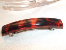 Vintage Tortoise 3" Hair Barrette