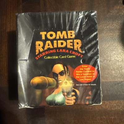 LARA CROFT TOMB RAIDER CCG SEALED BOOSTER PACK BOX 48 PACKS