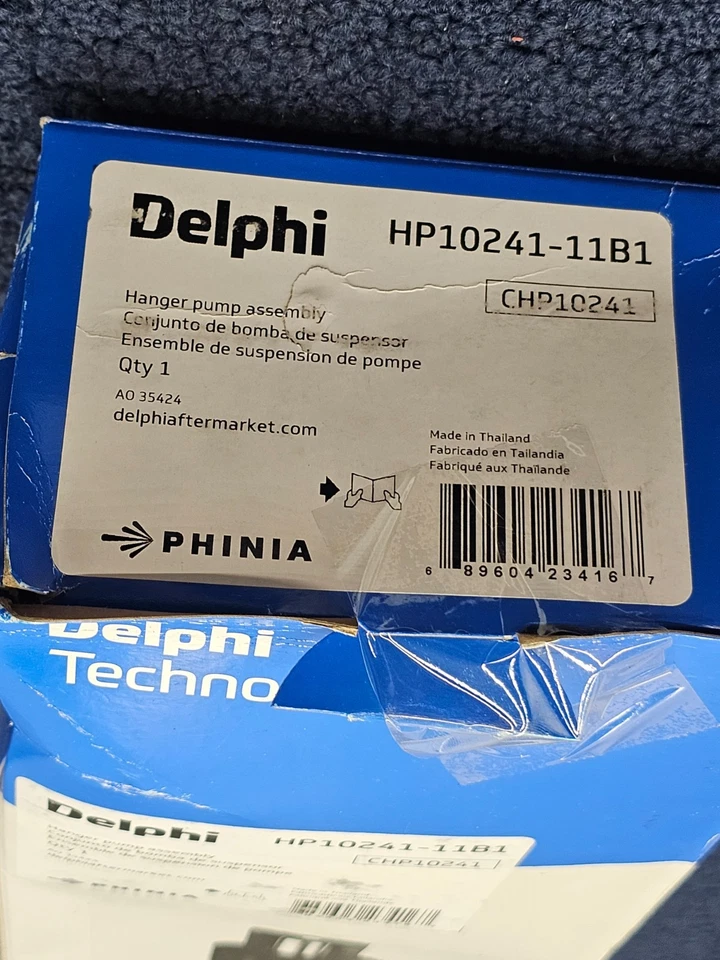 Conjunto de suspensión de bomba de combustible Delphi HP10241 para 88-93 BMW 318i 325i 325is 325iX Foto 2 de 4