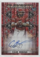 2024 Bowman U Red Geometric Refractor 6/10 Cameron Rising Cam #ETG-CR Auto 05ol