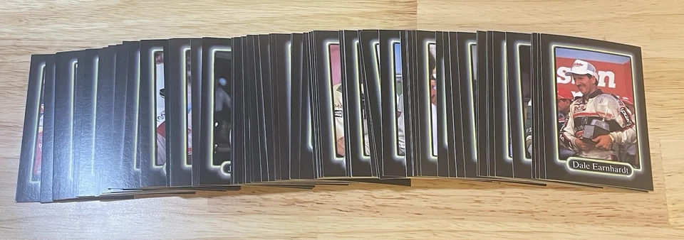 1990 Maxx Race Cards Complete Set #1–100 w/ Dale Earnhardt — NASCAR — NM - Image 2 of 3