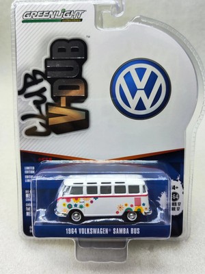 Green Light 1:64 V.D Series 17-1964 Volkswagen Type 2 (T1) Samba Bus Flower car 