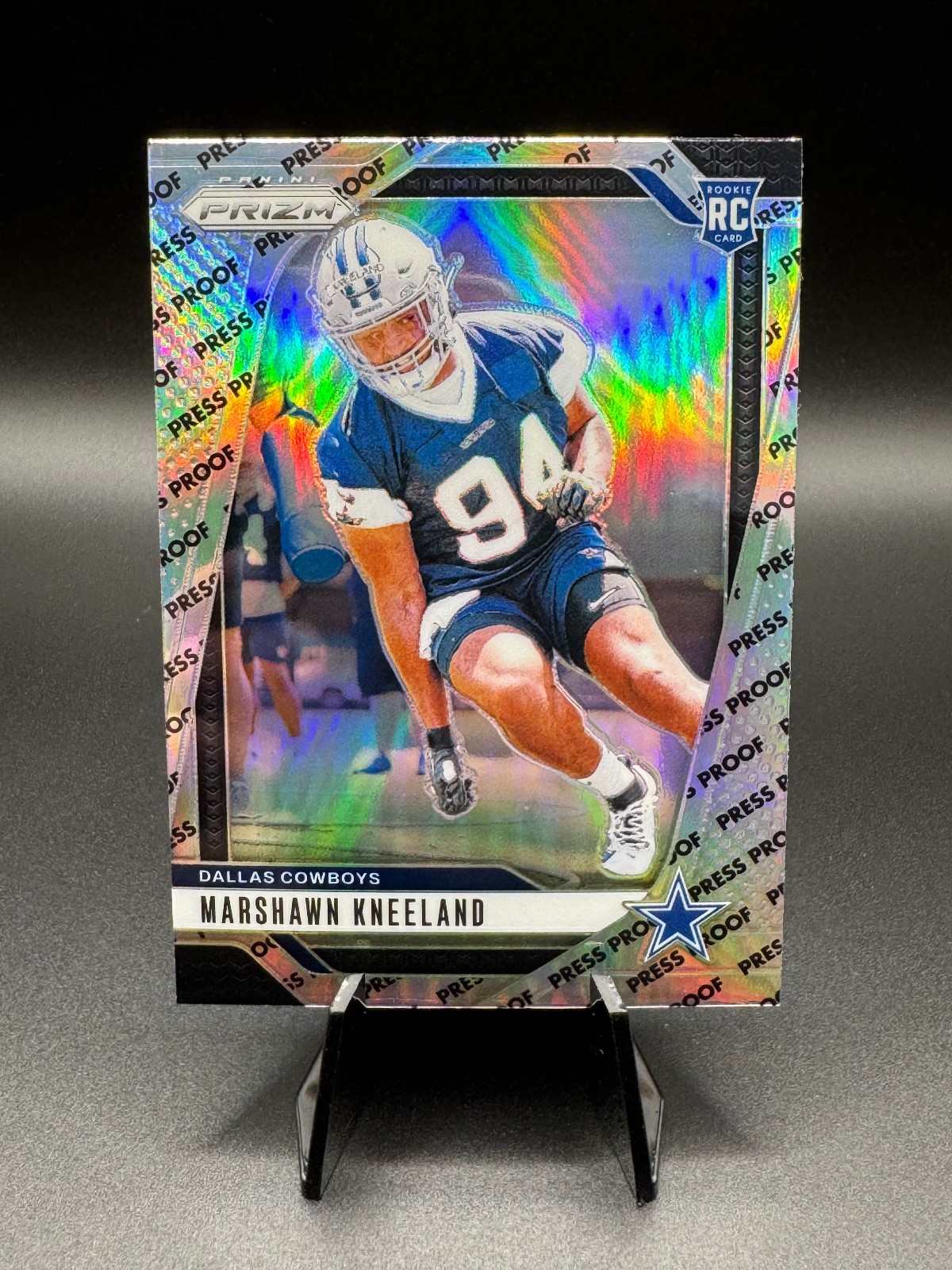 Marshawn Kneeland Panini Prizm #373 Press Proof