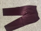 Liverpool Los Angeles Women's Burgundy Cropped Ankle Trouser Pants Size 14/32 — photo 5