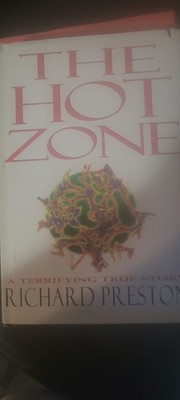 The Hot Zone Book by Richard Preston HCDJ 1994