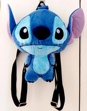 Stitch Plush Backpack 3D 14" by 13" Lilo and Stitch Adjustable Straps