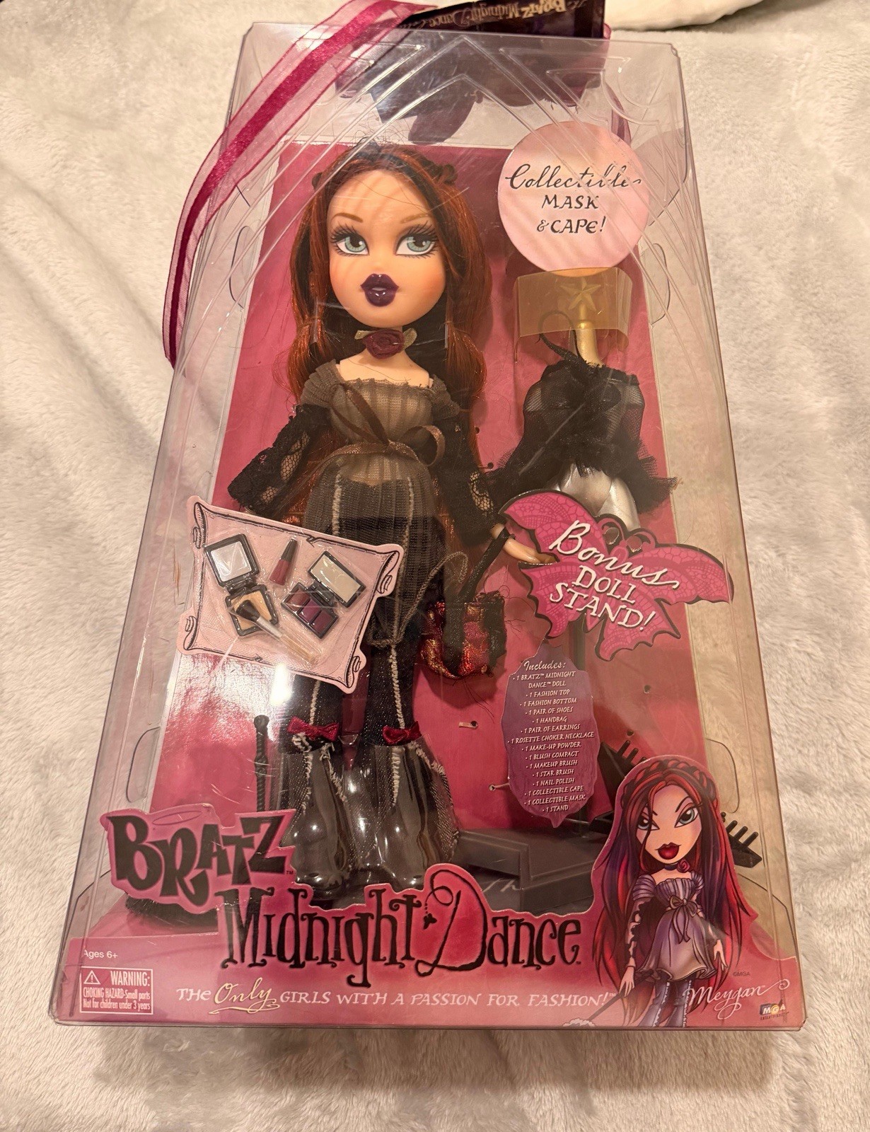 Bratz Midnight Dance Meygan Fashion Doll 10" Collector Editi