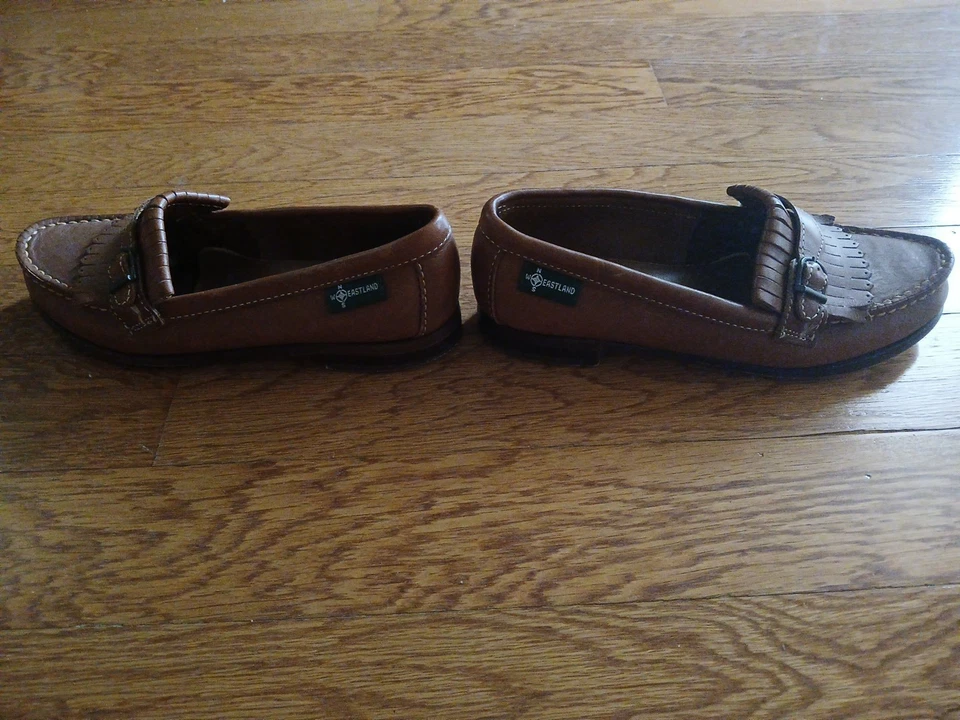 Mocasín vintage Eastland de cuero para mujer 6,5 Foto 3 de 3