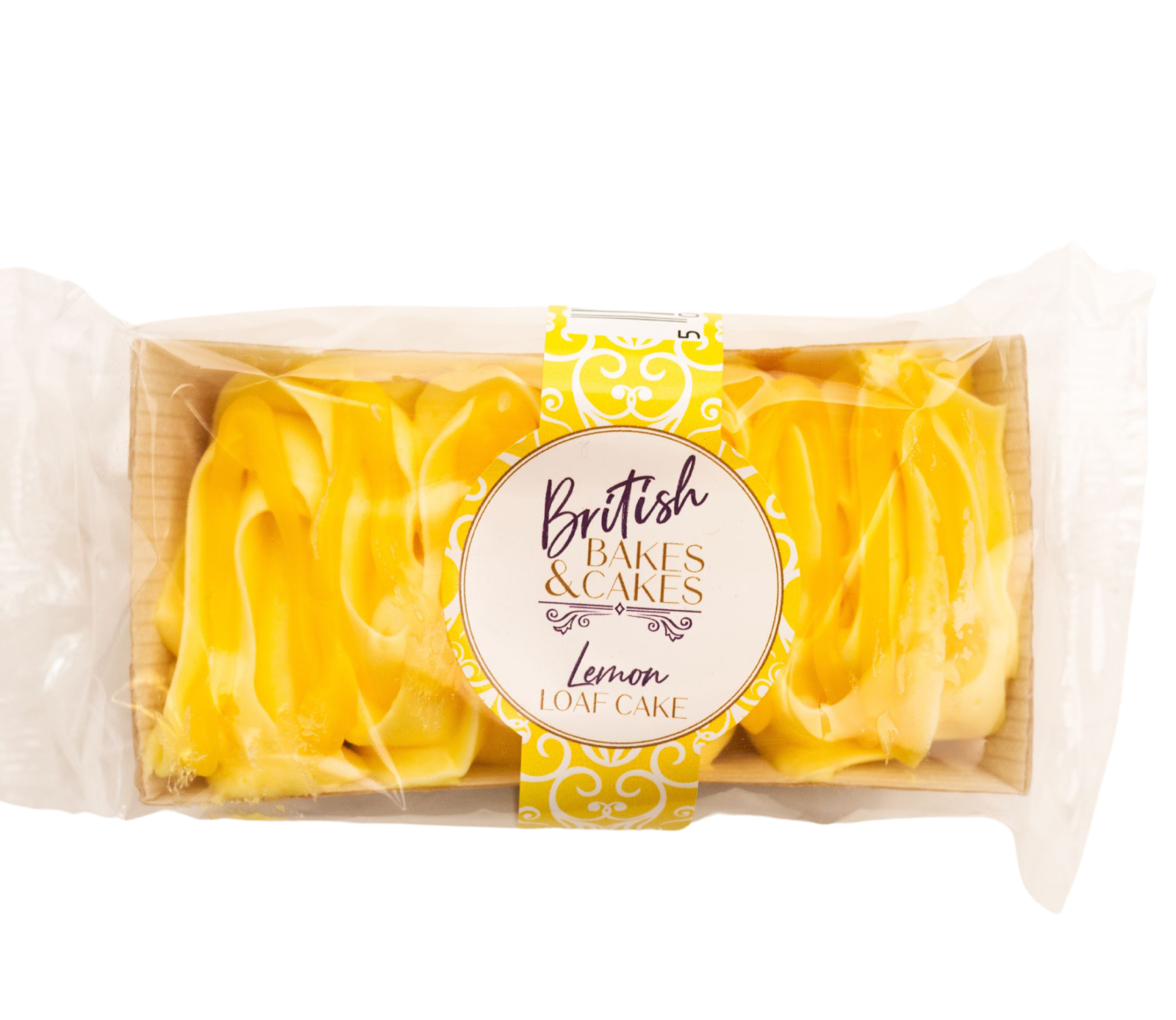 British Bakes & Cakes Iced Lemon Loaf Cake 290g - Pack of 3