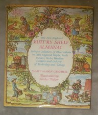 TASHA TUDOR illustrated BUTT'RY SHELF ALMANAC Mary Campbell hc/dj cookbook 1970