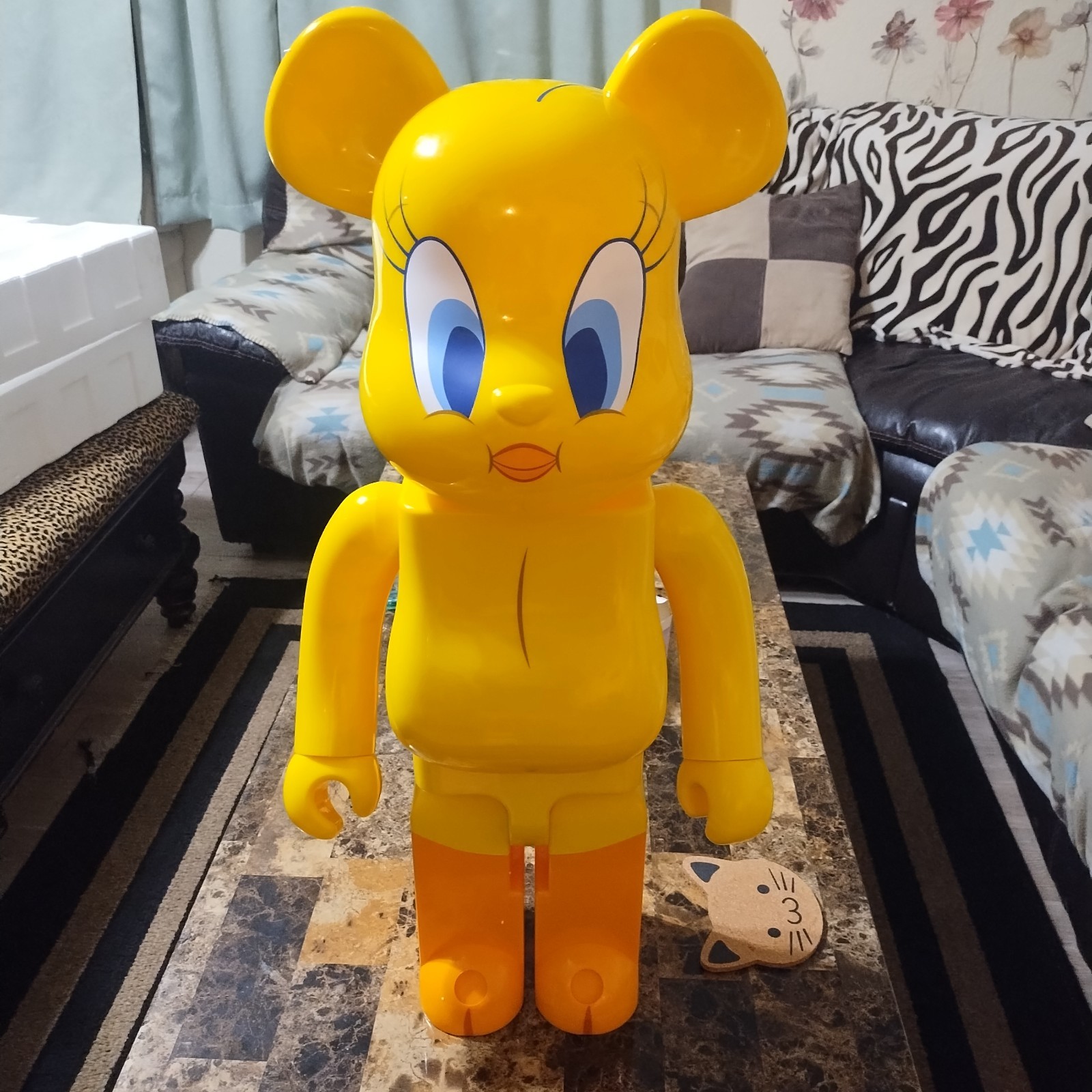 1000% Bearbrick Tweety Bird