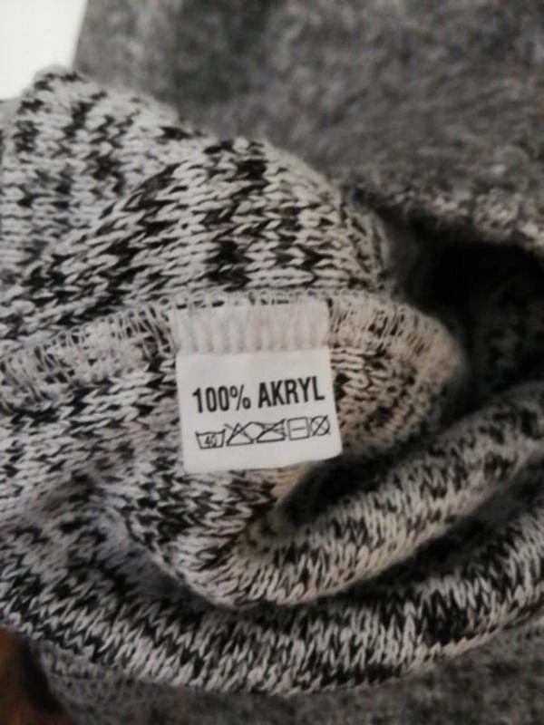 Women Furla Dress Grey Acrylic 38 / M / 46 - Bild 4 von 4