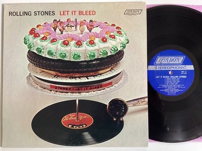 THE ROLLING STONES let it bleed VINYL LP ORIG U.S LONDON NPS 4 STEREO NM (5