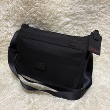 TUMI Alpha 22112DH Messenger Bag Black FXT Ballistic Nylon Used