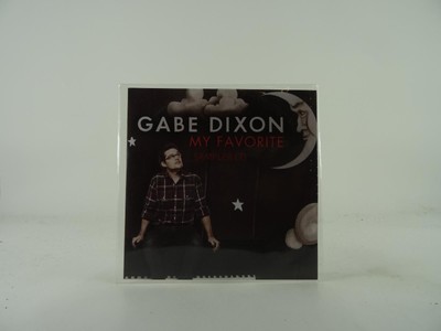GABE DIXON MY FAVORITE (A13) 1 Track Promo CD Single along with Picture Sleeve C
