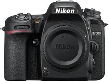 Nikon D7500 DX-Format Digital SLR Body - Black